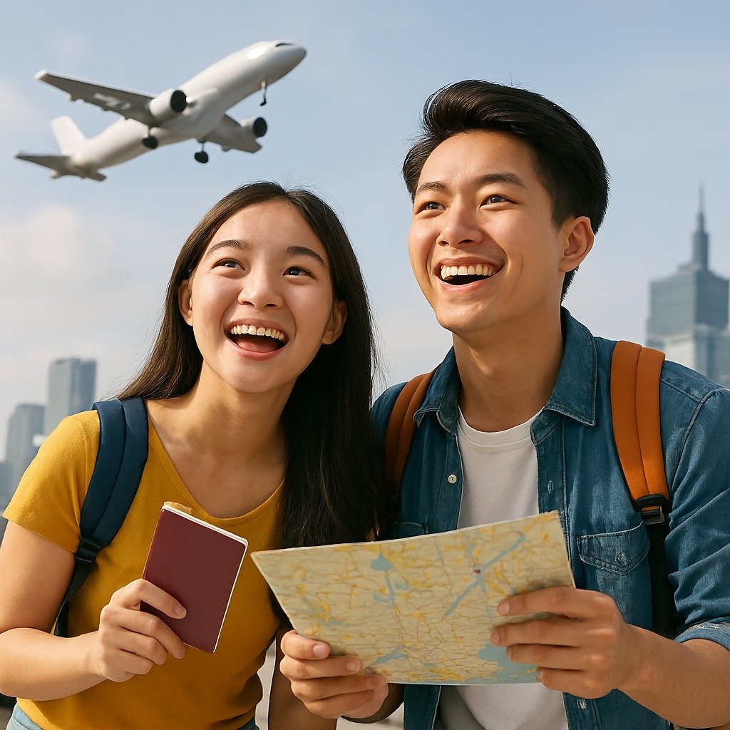 Study Abroad Guidance Illustration